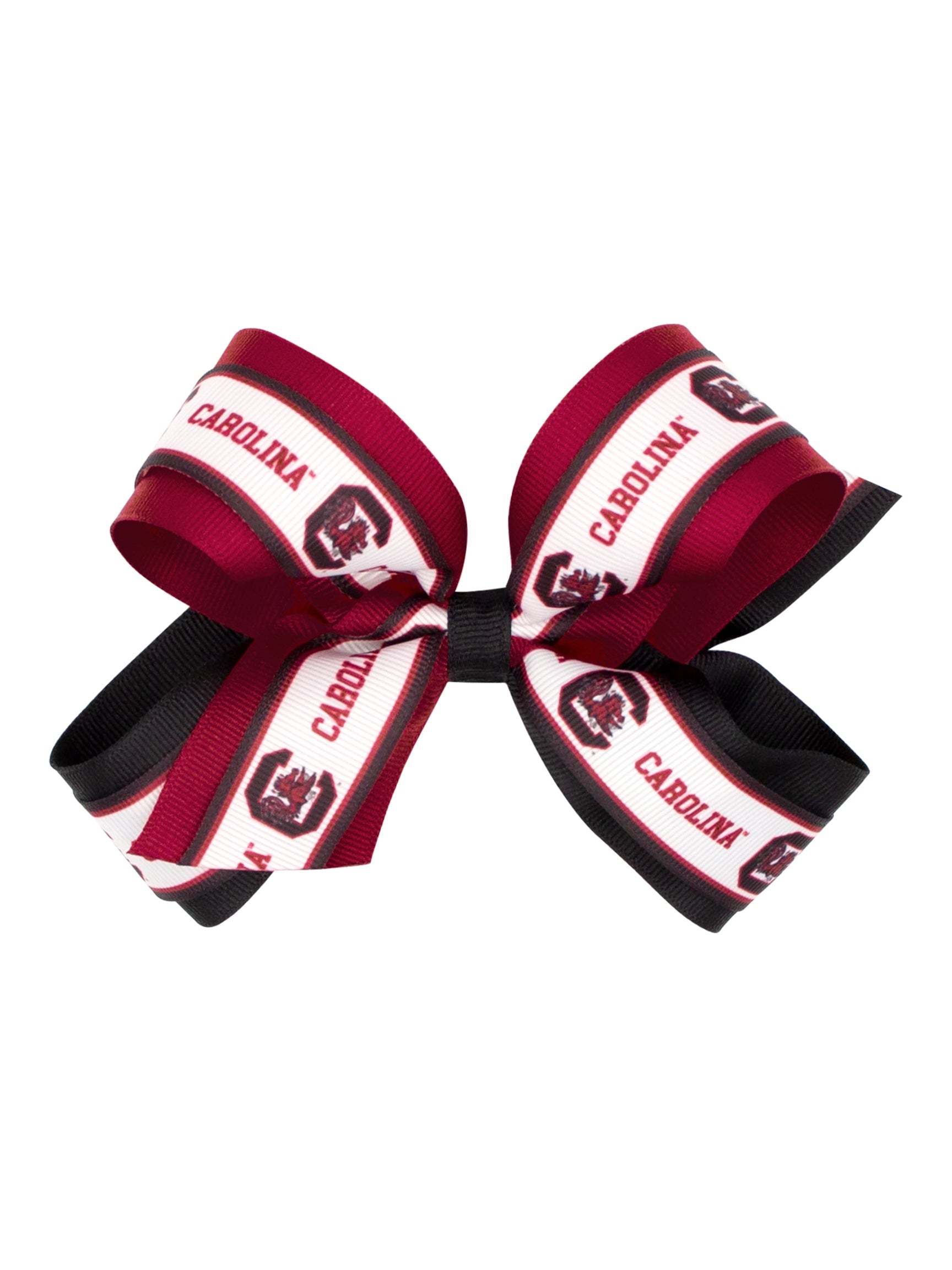 Logo Print Grosgrain Overlay Bow