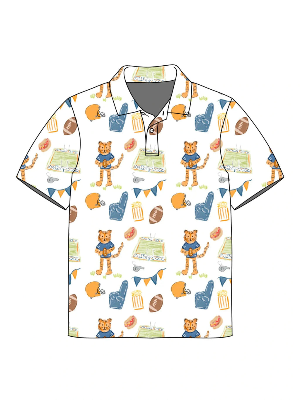 PRE-ORDER Jackson Polo - Game Day Tiger