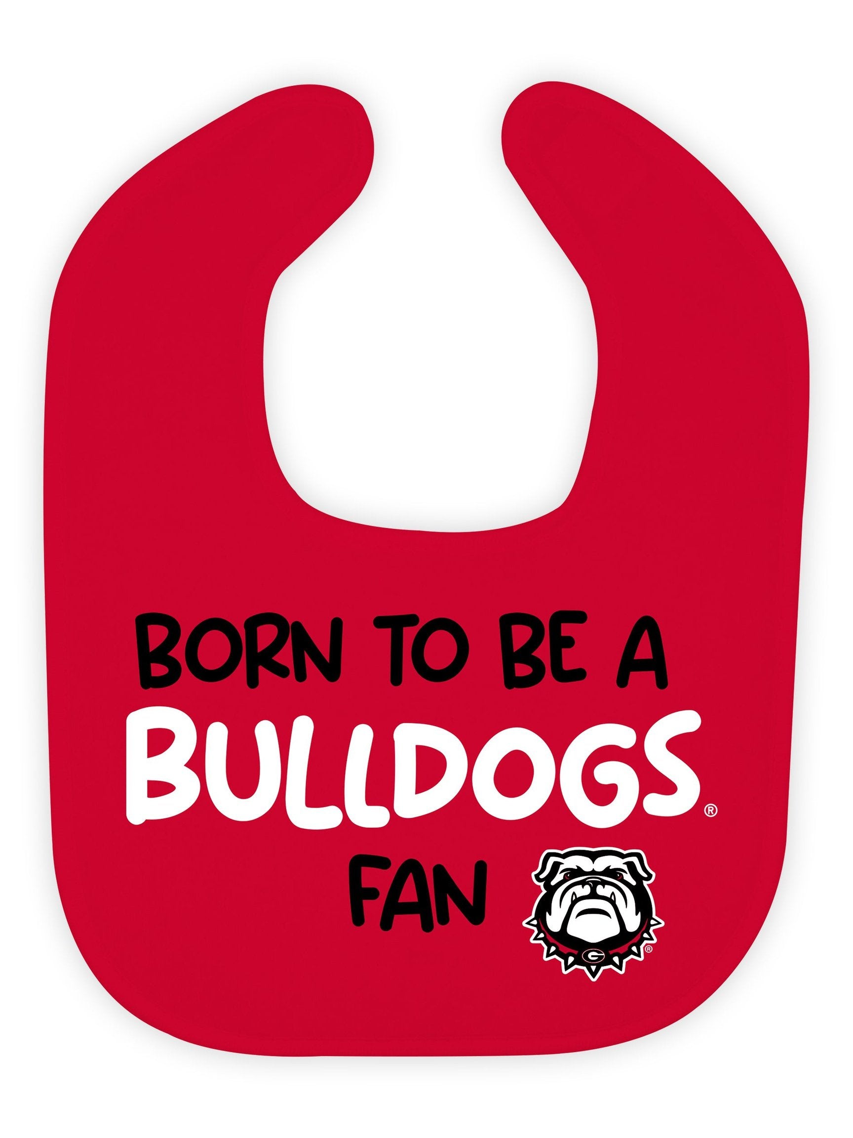 College Little Fan Printed Bib