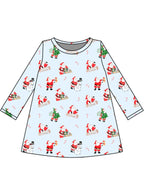 PRE-ORDER Long Sleeve Charlotte Play Dress - Jolly St Nick