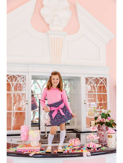 Beasley Bow Skirt- Fairfax Farm Floral