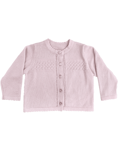 Diamond Lightweight Knit Cardigan Sweater