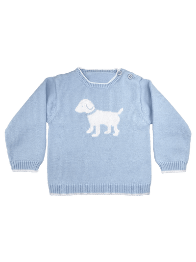 Puppy Knit Sweater