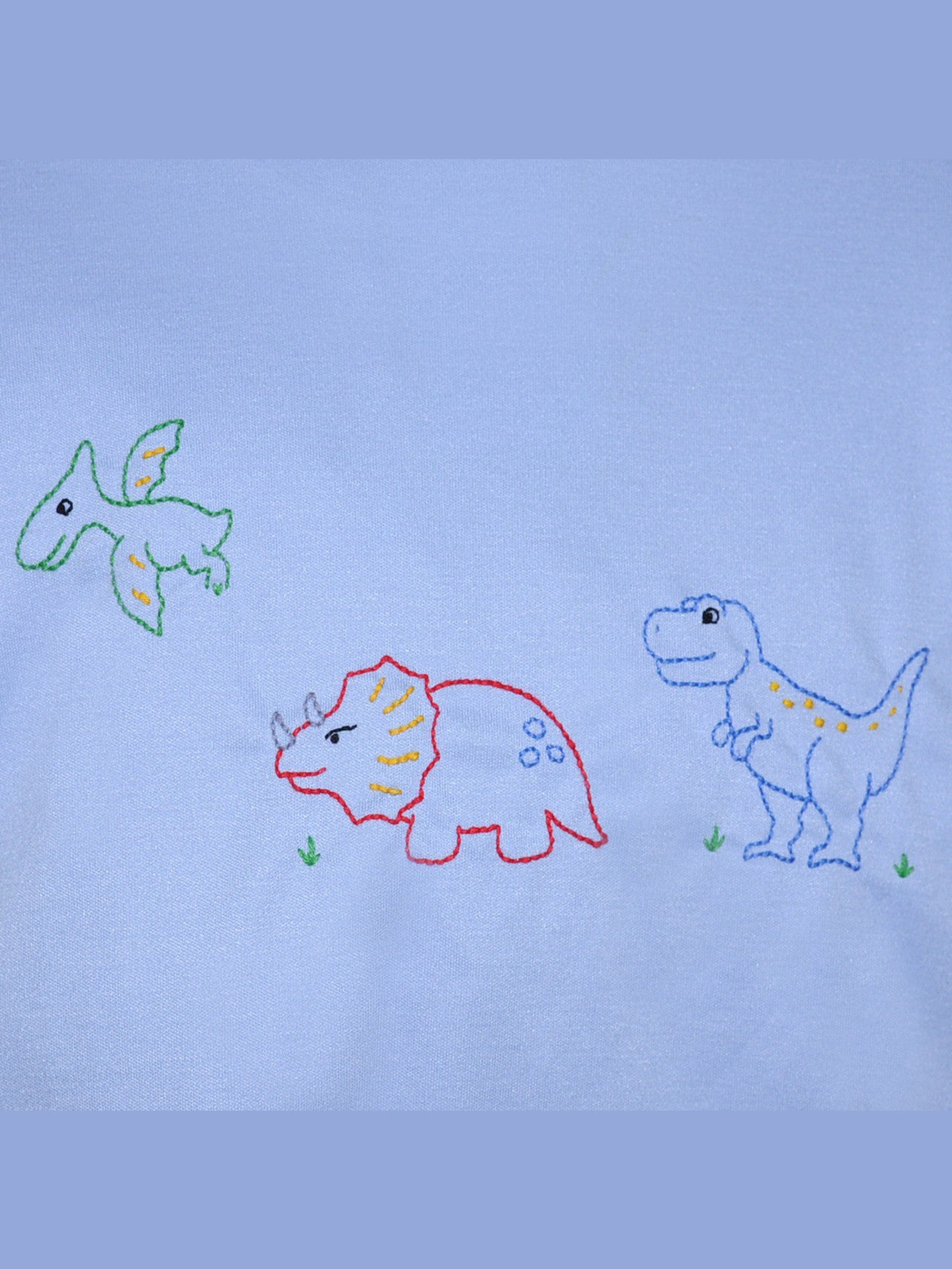 Houston Blue Shirt - Dinosaur