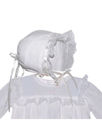 Kennedy Christening Gown Set - Vintage White
