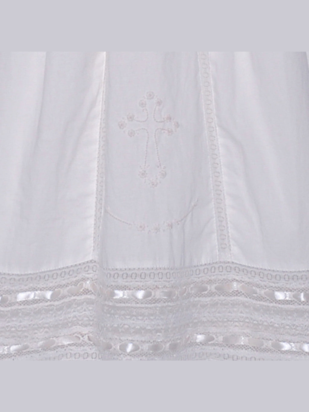 Kennedy Christening Gown Set - Vintage White