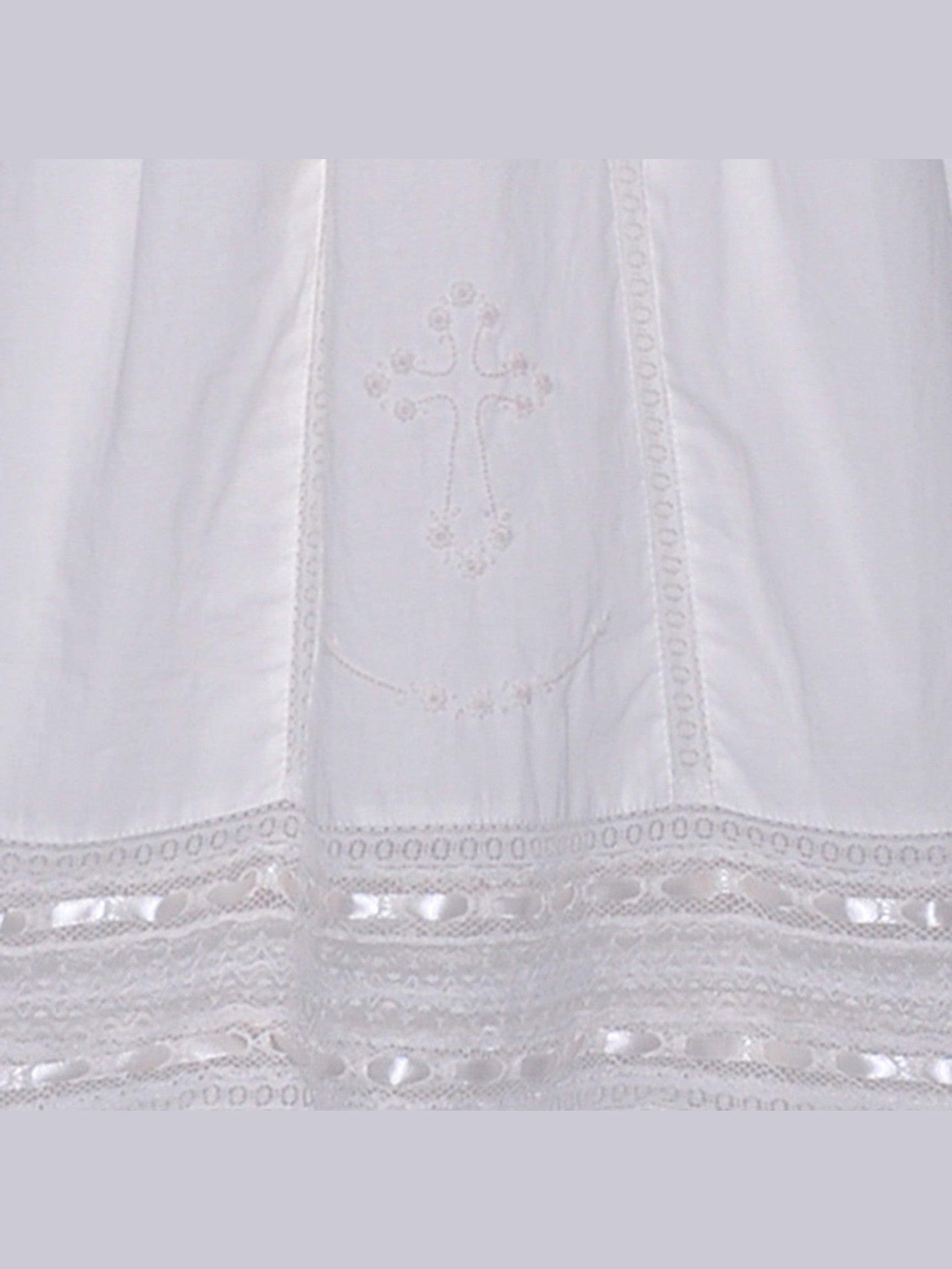 Kennedy Christening Gown Set - Vintage White