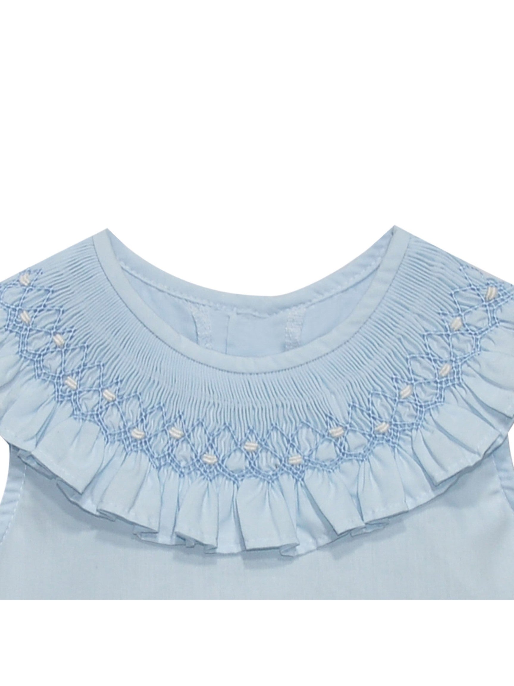 Blue Zadie Bloomer Set