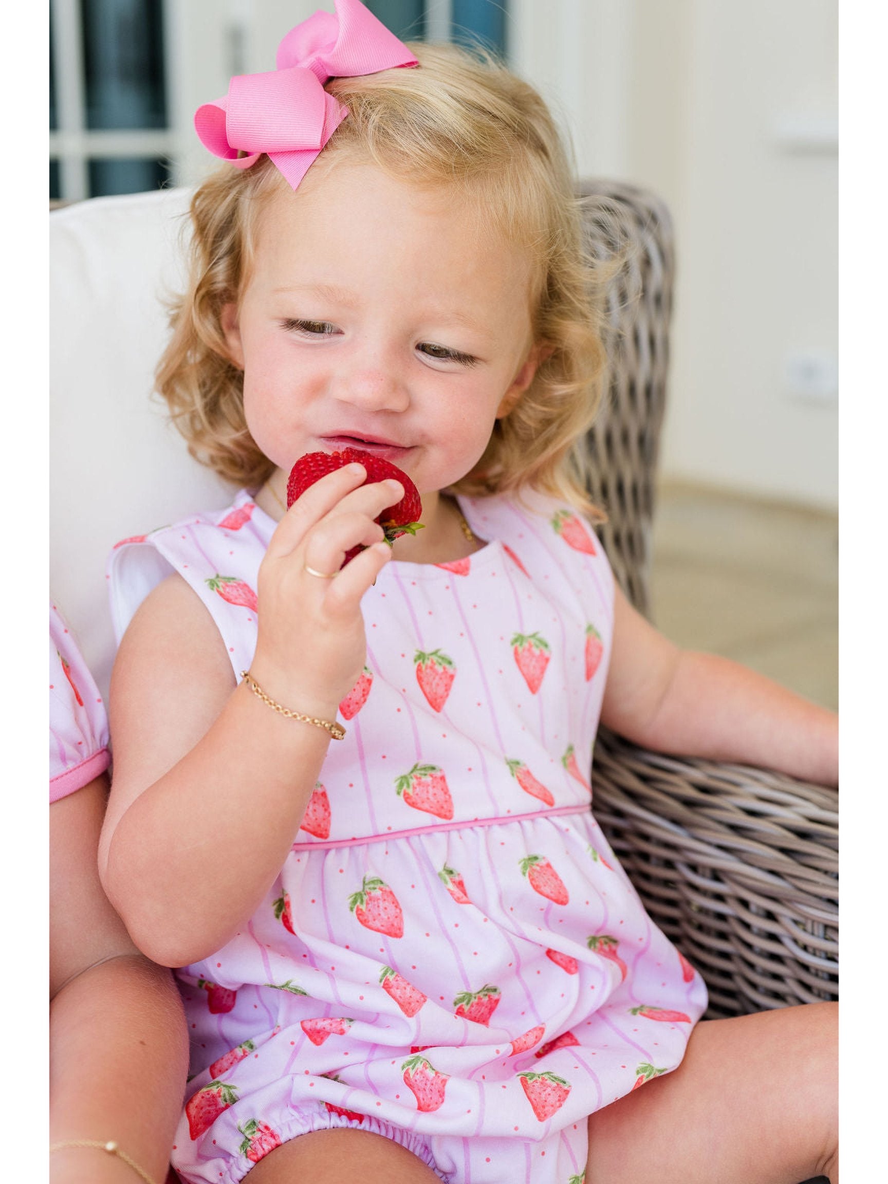 PRE-ORDER Lottie Bubble - Strawberry Stripes