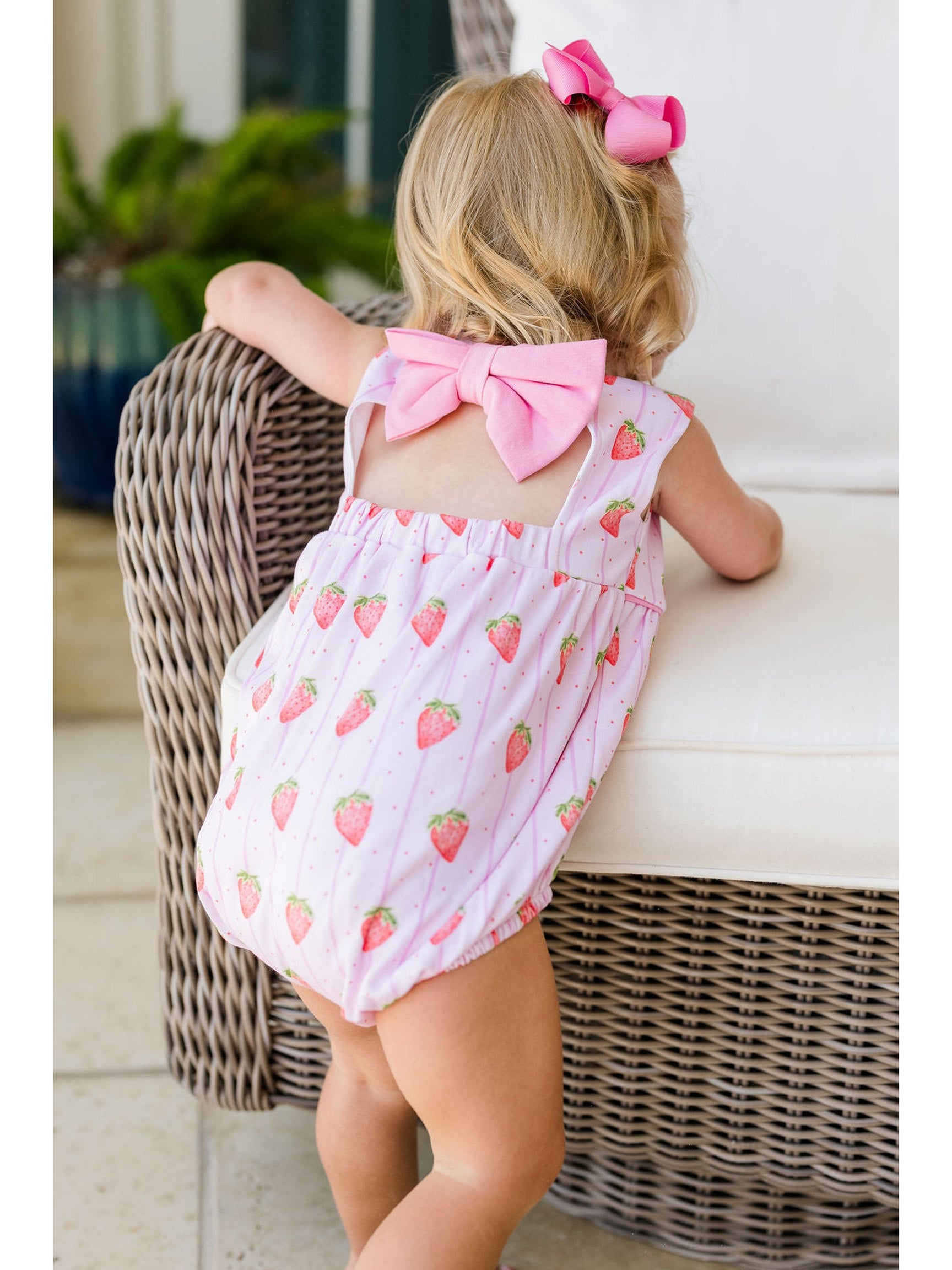 PRE-ORDER Lottie Bubble - Strawberry Stripes