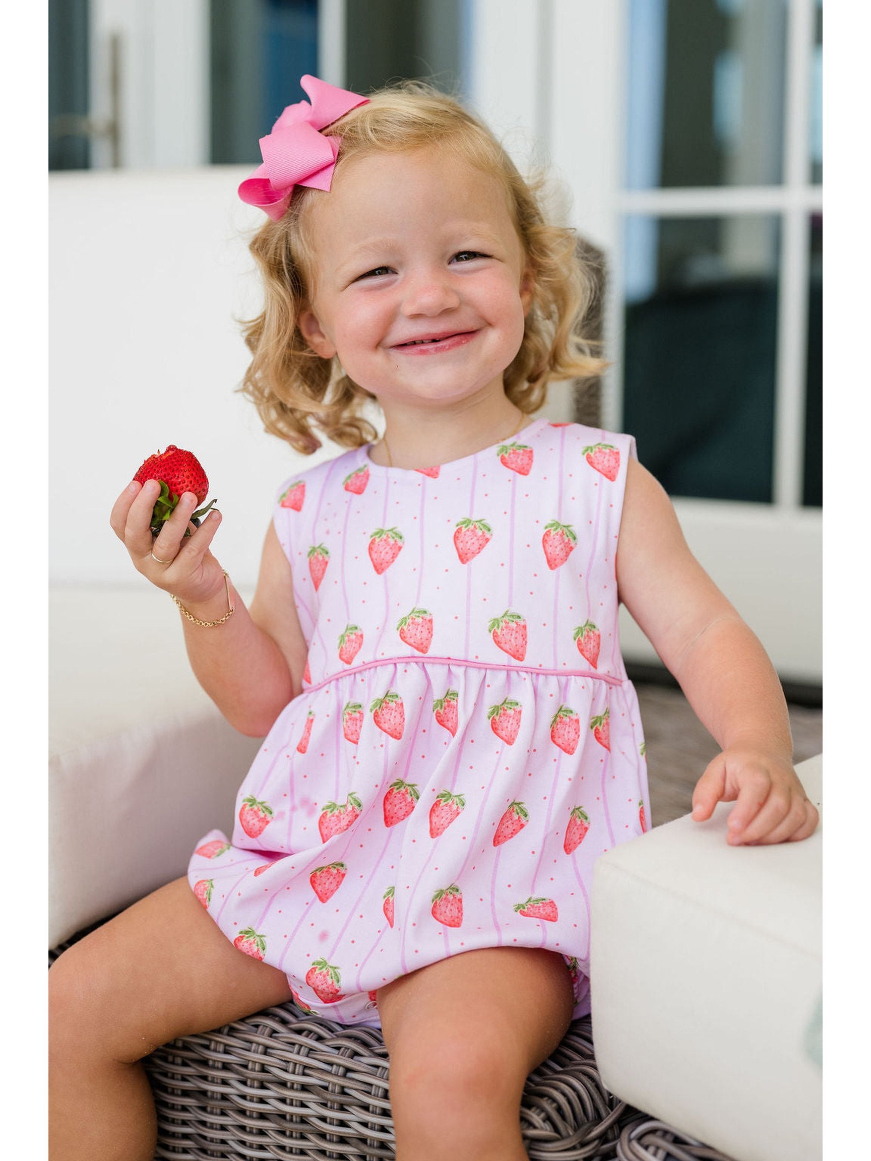 PRE-ORDER Lottie Bubble - Strawberry Stripes