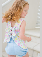 PRE-ORDER Kinley Bloomer/Ruffle Short Set - Blossoms & Blooms