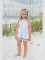 PRE-ORDER Lottie Bloomer/Banded Short Set - Oh Whale