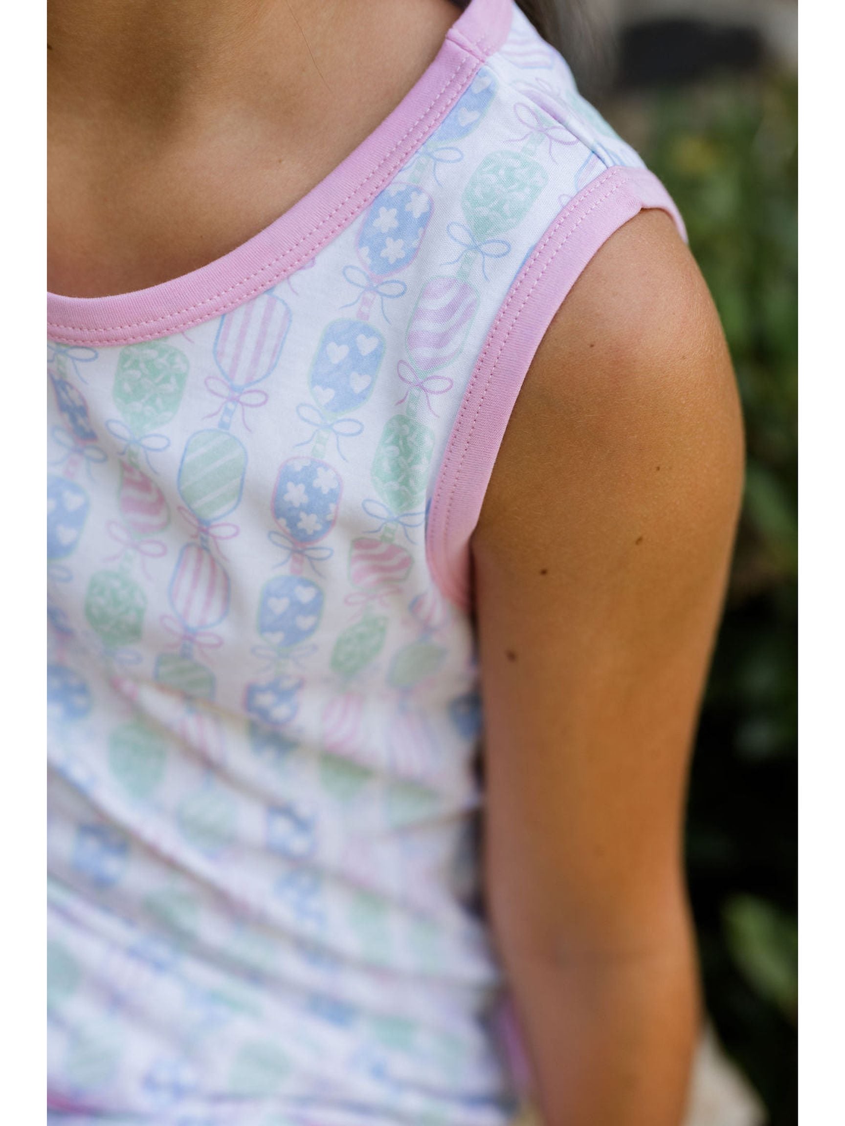 PRE-ORDER Tank Lounge Set - Pickleball Knit