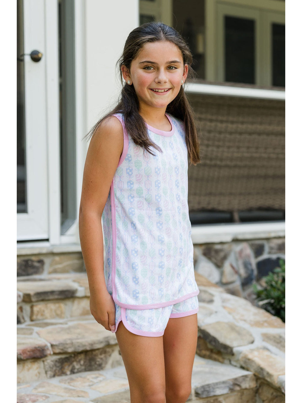 PRE-ORDER Tank Lounge Set - Pickleball Knit