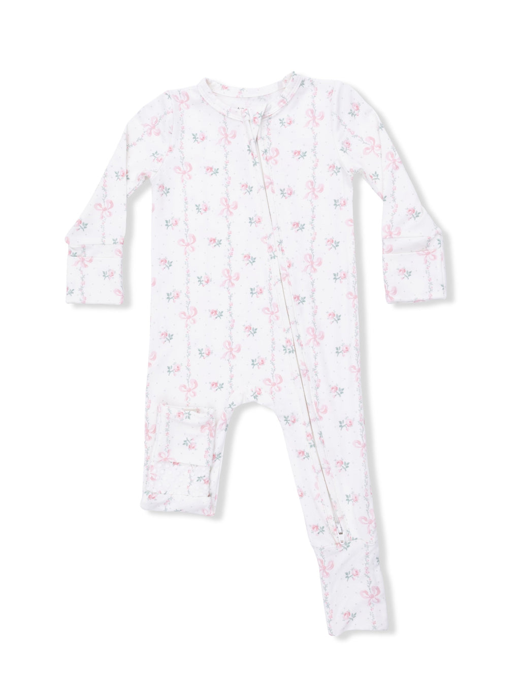 Dainty Buds and Bows - Convertible Romper
