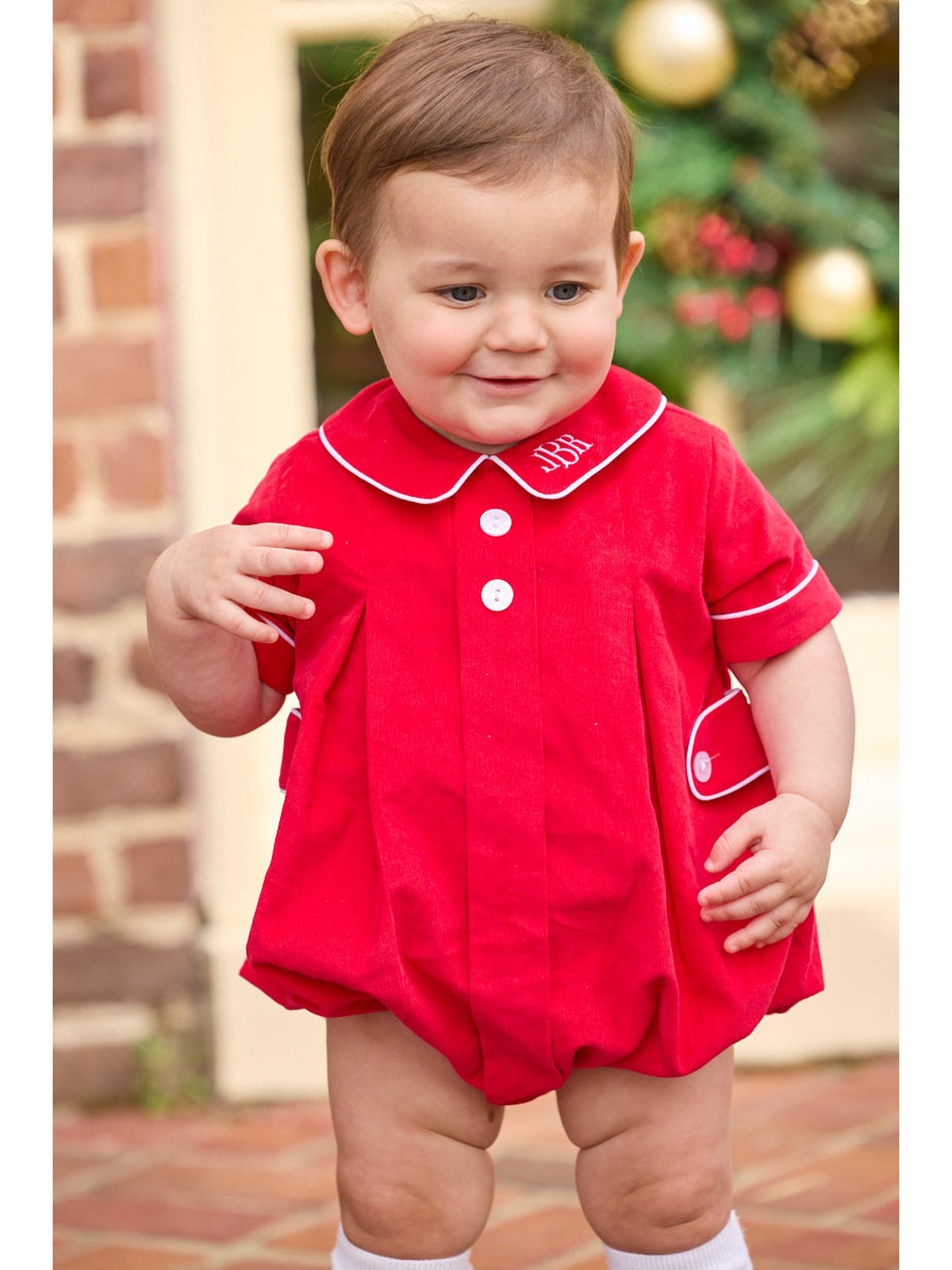 Davant Bubble - Red Corduroy