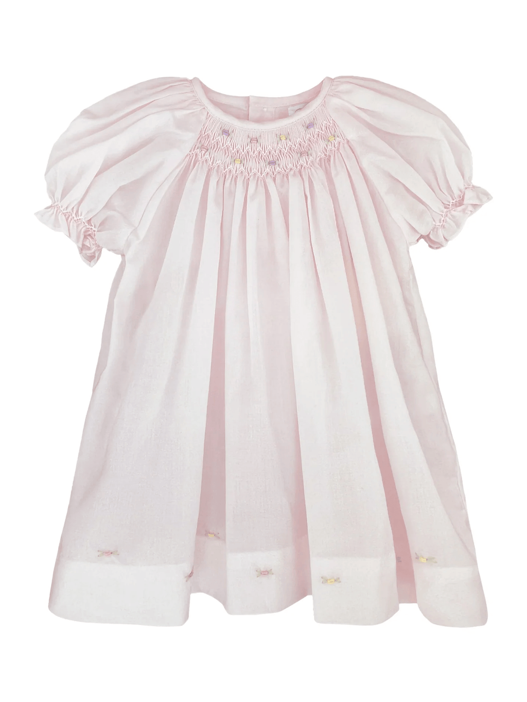 Daygown With Embroidered Hem
