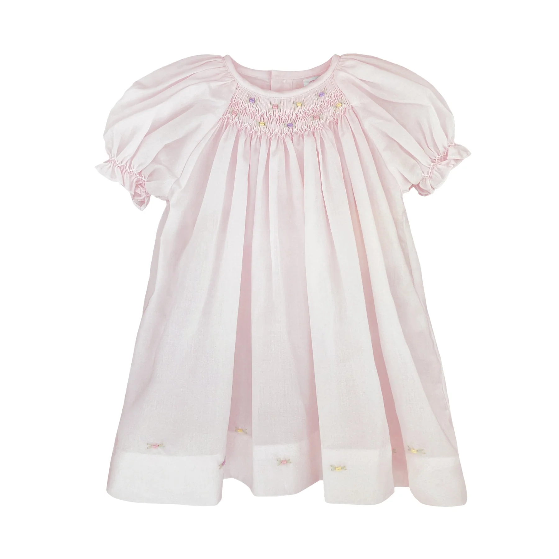 Daygown With Embroidered Hem