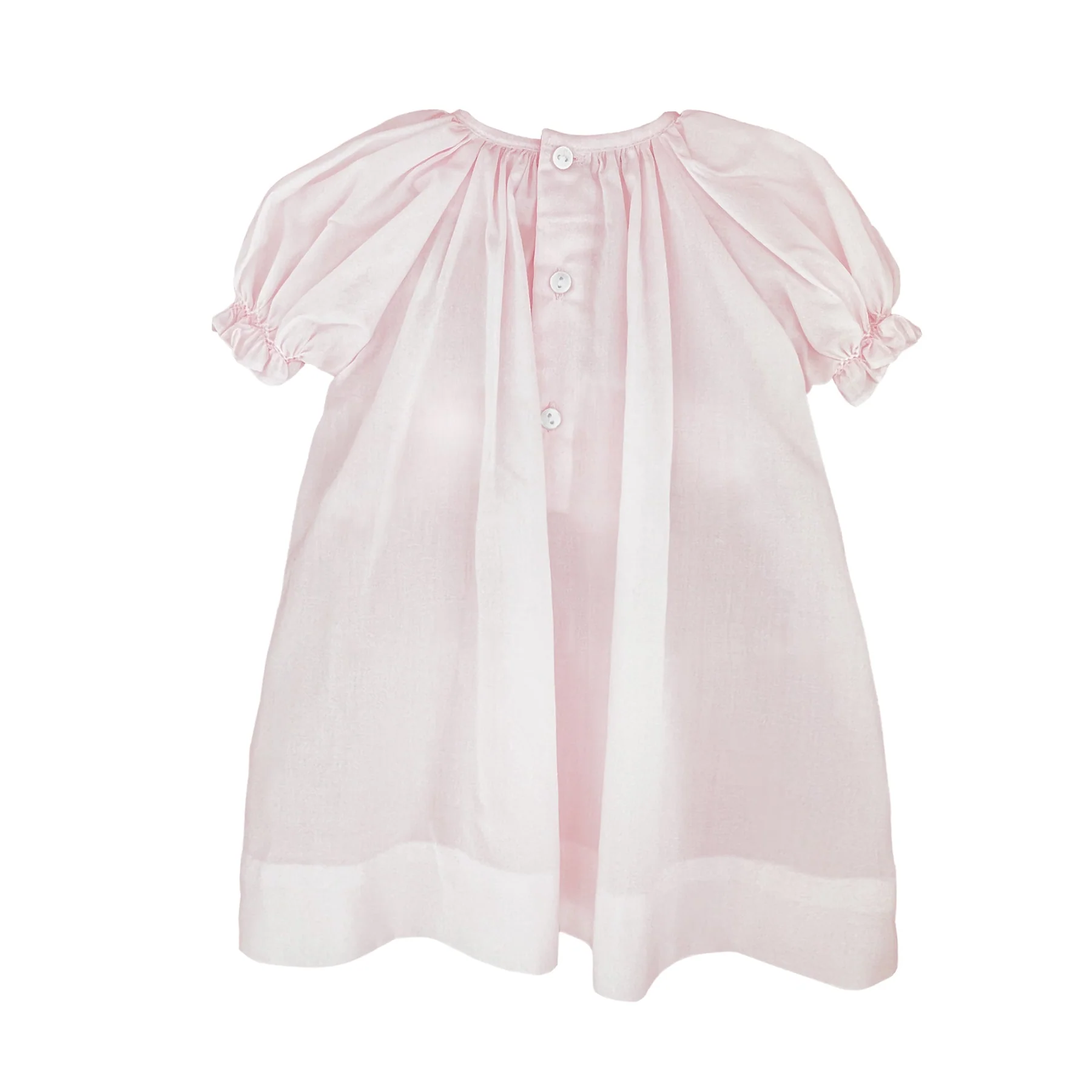 Daygown With Embroidered Hem