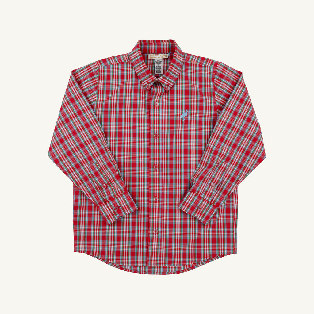 Deans List Dress Shirt - Woodspoint Plaid