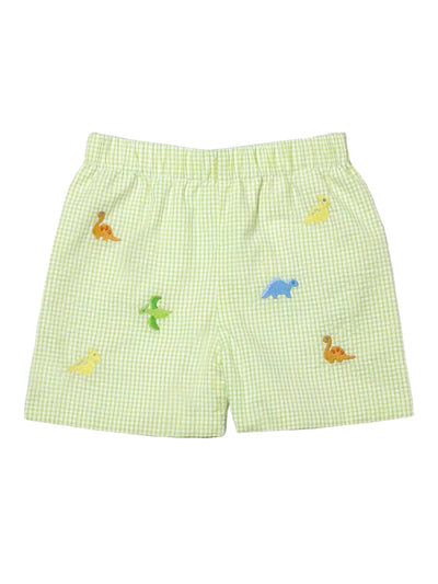 Dino Seersucker Short Set