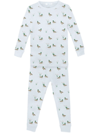 Light Blue Duck By The Lake 2 Pieces Set