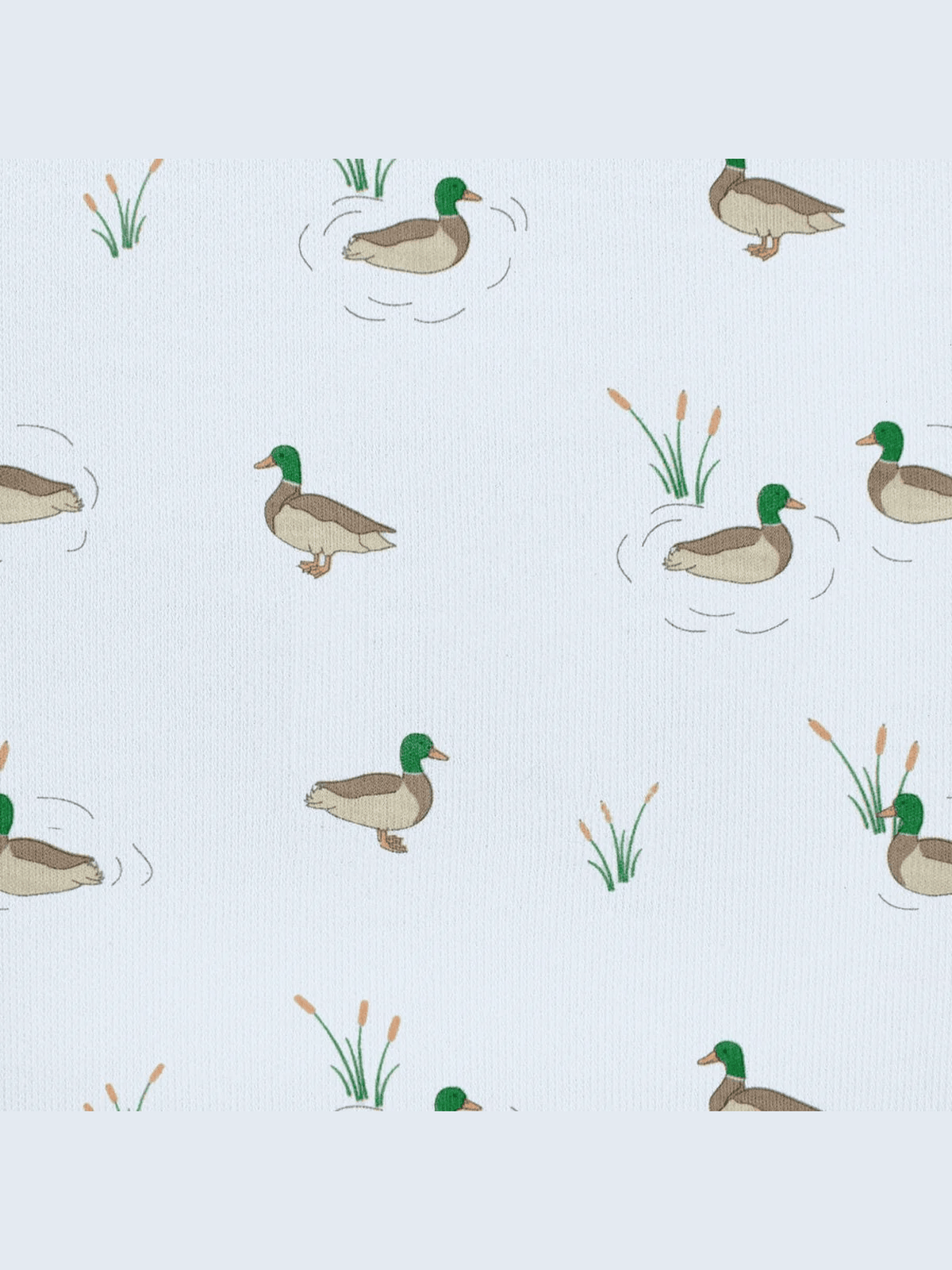Light Blue Duck By The Lake 2 Pieces Set