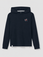 Durant Jr. Long Sleeve Hooded T-Shirt - Standard Logo