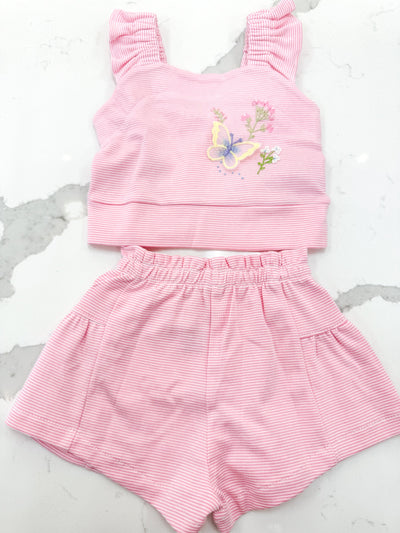 Lacy Wings Shorts Set