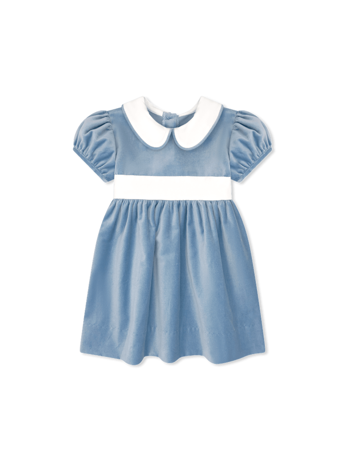 Elenor Dress - Beaufort Blue Velvet