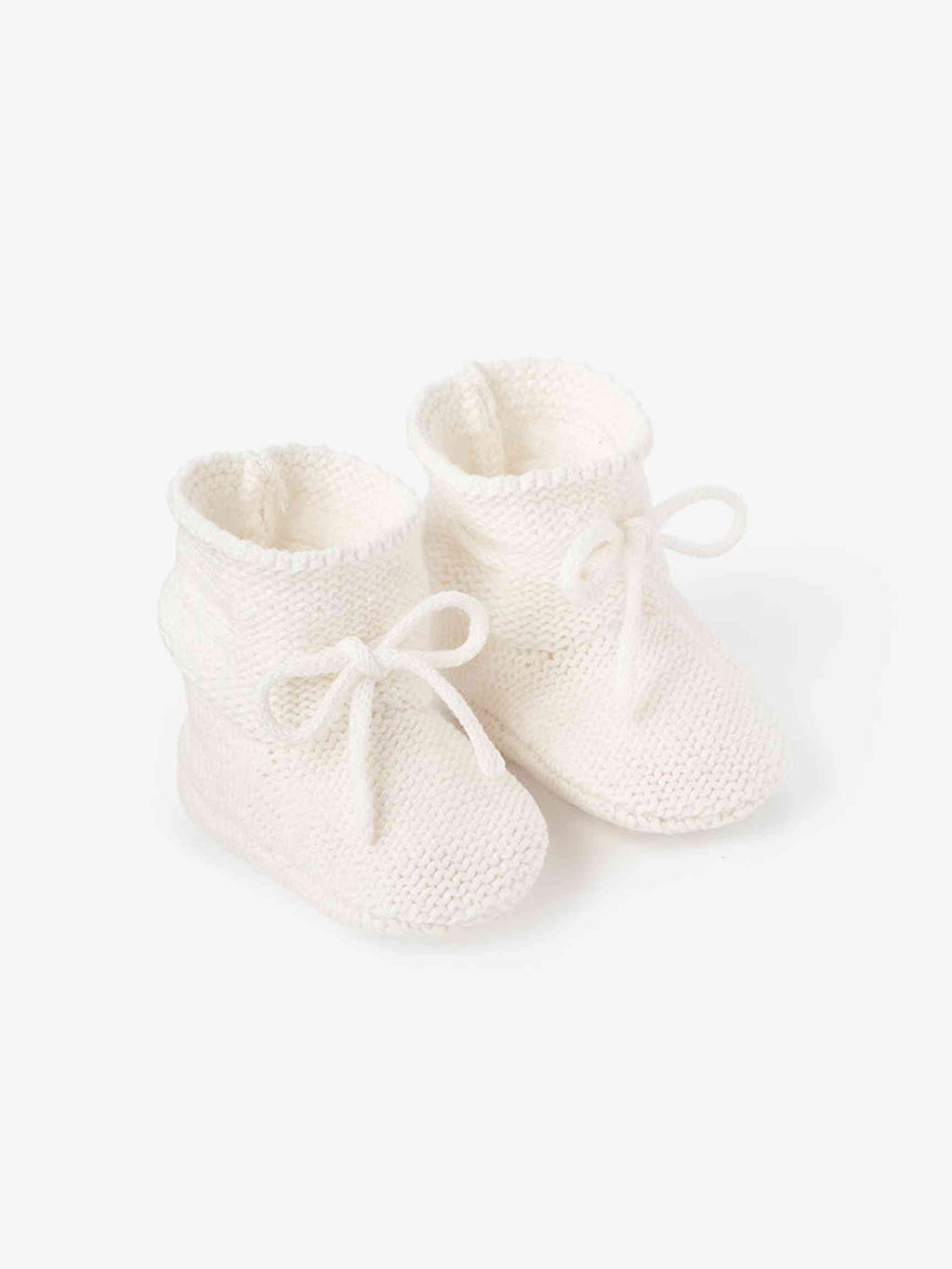 GARTER KNIT BABY BOOTIES - Posh Tots Children's Boutique