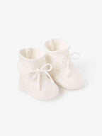 GARTER KNIT BABY BOOTIES - Posh Tots Children's Boutique