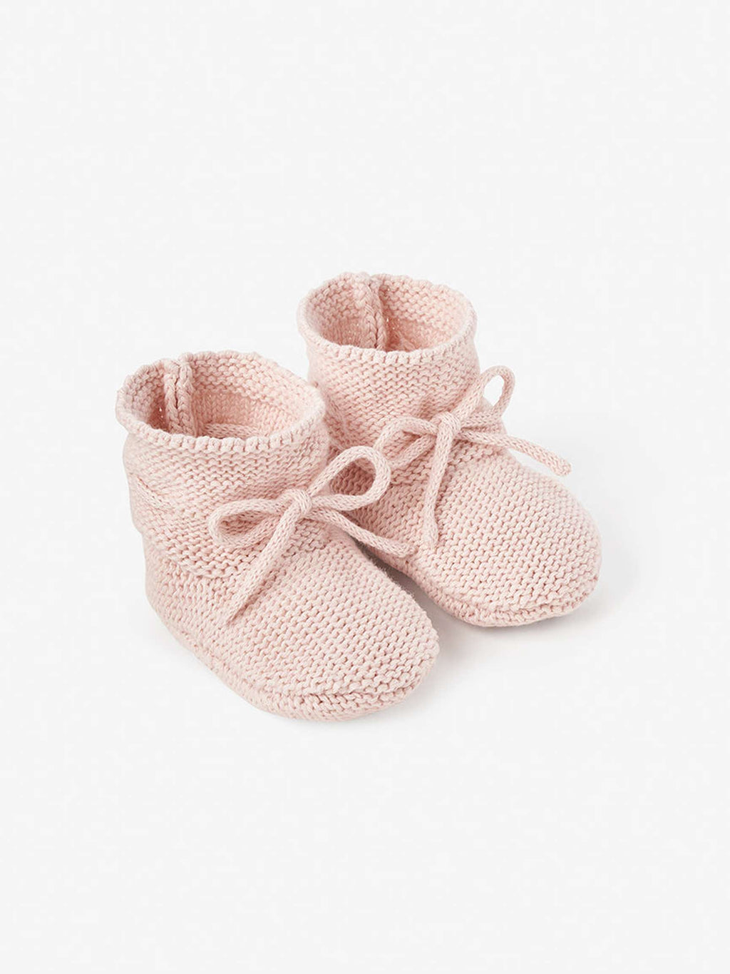 GARTER KNIT BABY BOOTIES - Posh Tots Children's Boutique