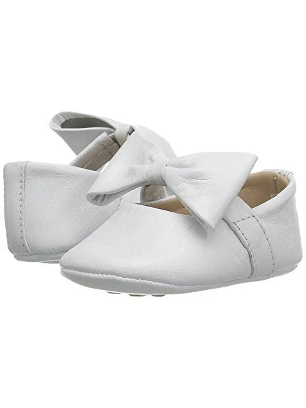 Baby Ballerina w/Bow - White