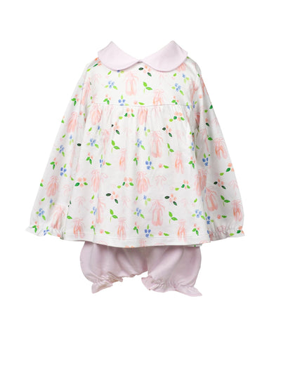 PRE-ORDER En Point Long Sleeve Bloomer Set