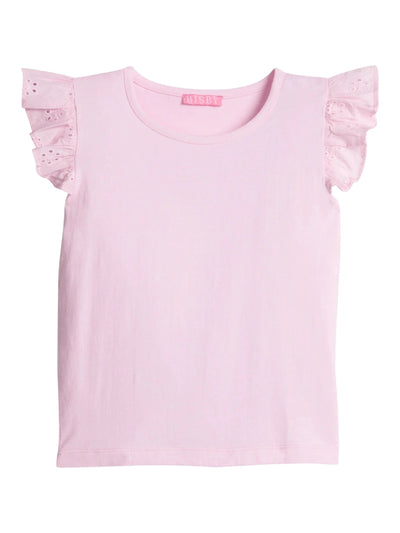 Eyelet Tank - Pink