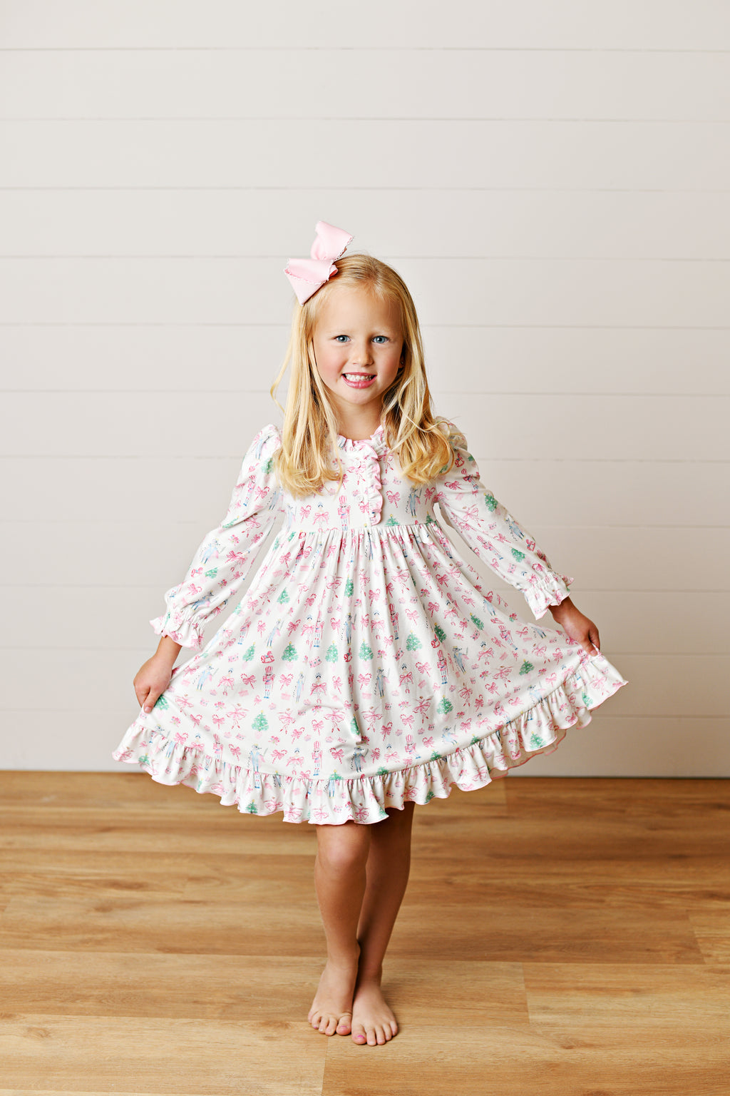 Nutcracker Butterknit Play Dress