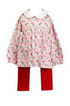 Zinnia Blooms LS Tunic Set