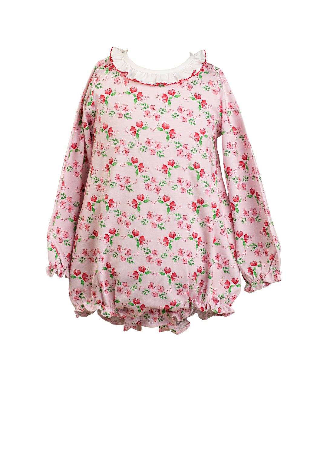 Zinnia Blooms LS Girl Bubble