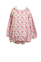 Zinnia Blooms LS Girl Bubble