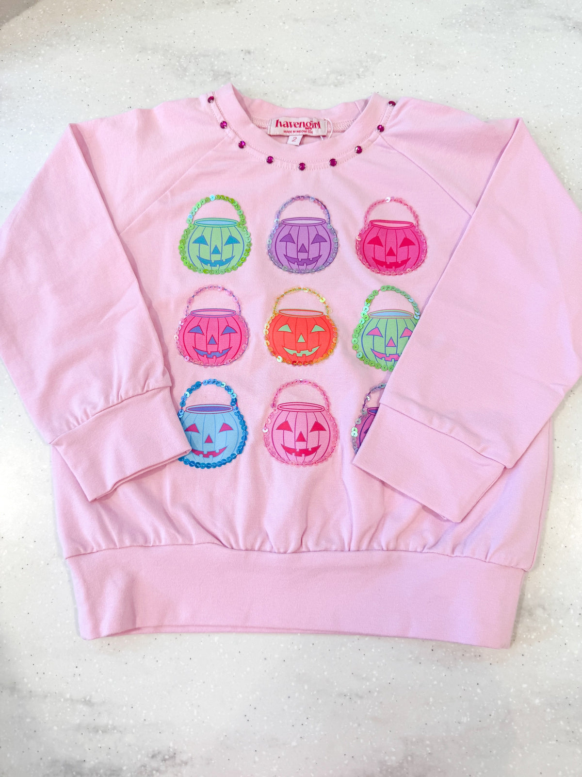 Cotton Candy Pumpkin Sweatshirt
