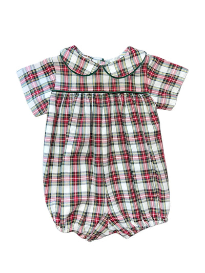 Andrew Bubble - Red/Green Plaid