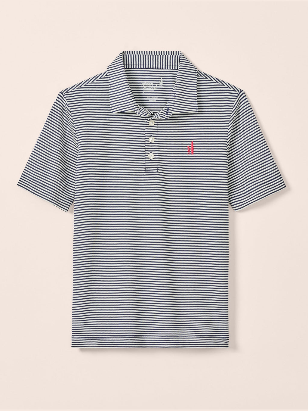Performance Mesh Jr. Polo - Dru Stripe