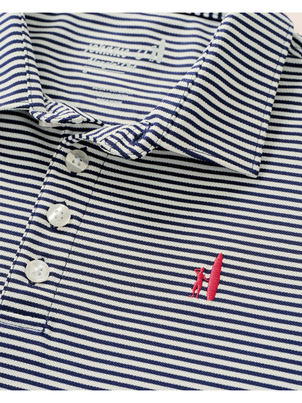 Performance Mesh Jr. Polo - Dru Stripe