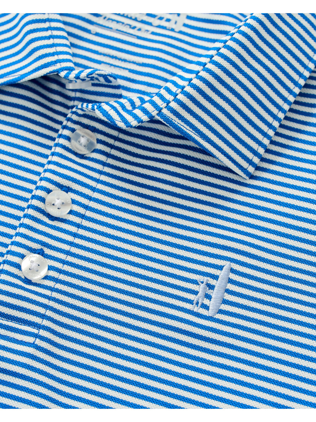 Performance Mesh Jr. Polo - Dru Stripe