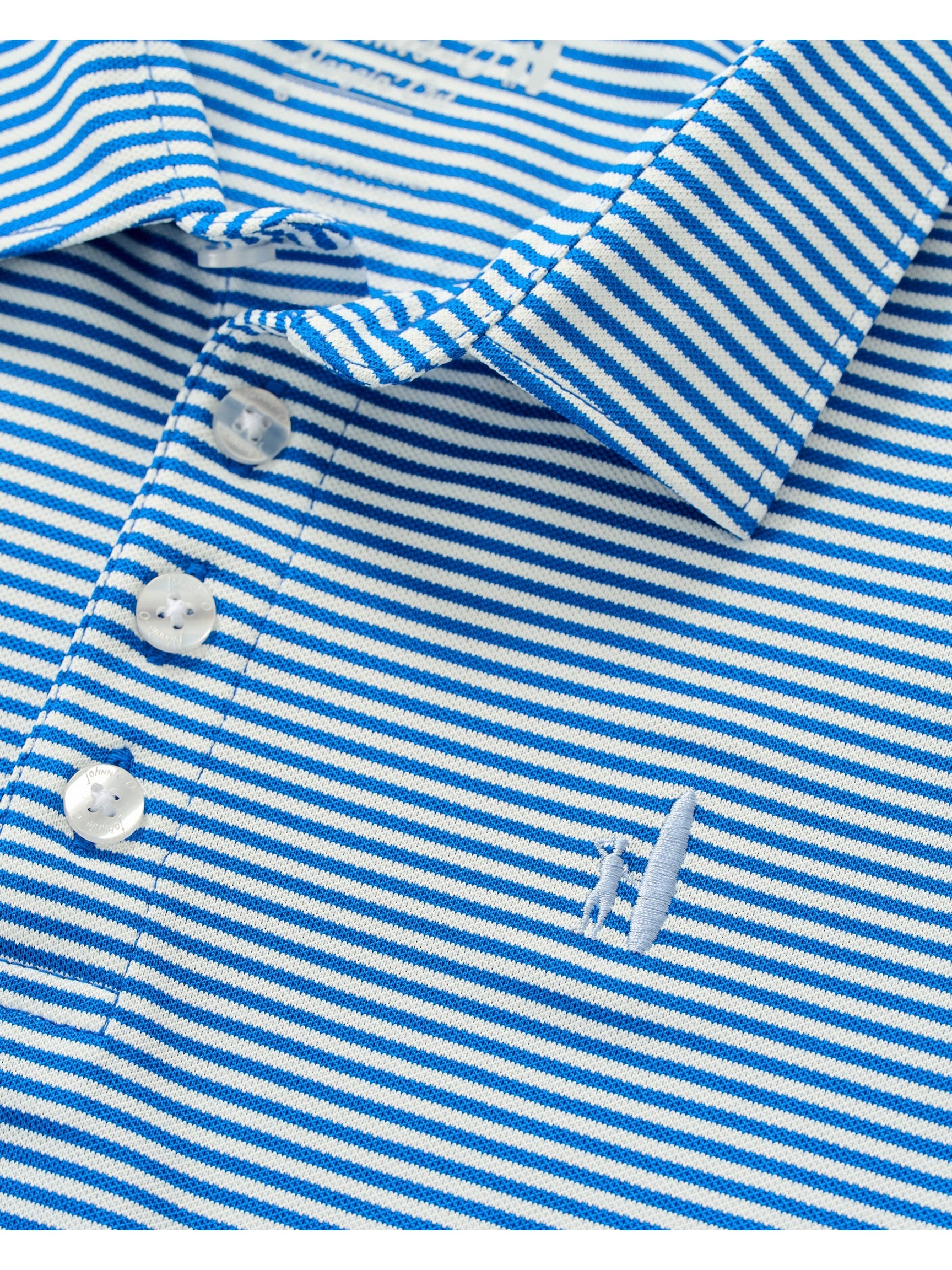 Performance Mesh Jr. Polo - Dru Stripe