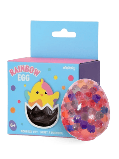 Rainbow Egg Squeeze Toy