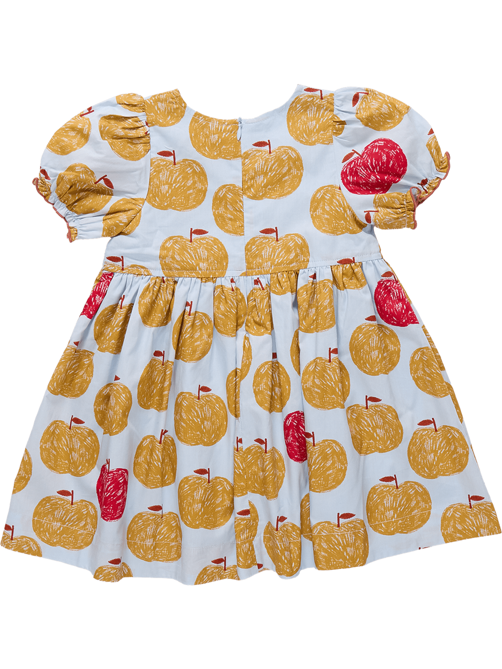 Hermione Dress - Gold Apples Posh Tots Children's Boutique Hermione Dress - Gold Apples Posh Tots Children's Boutique