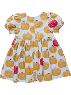 Hermione Dress - Gold Apples